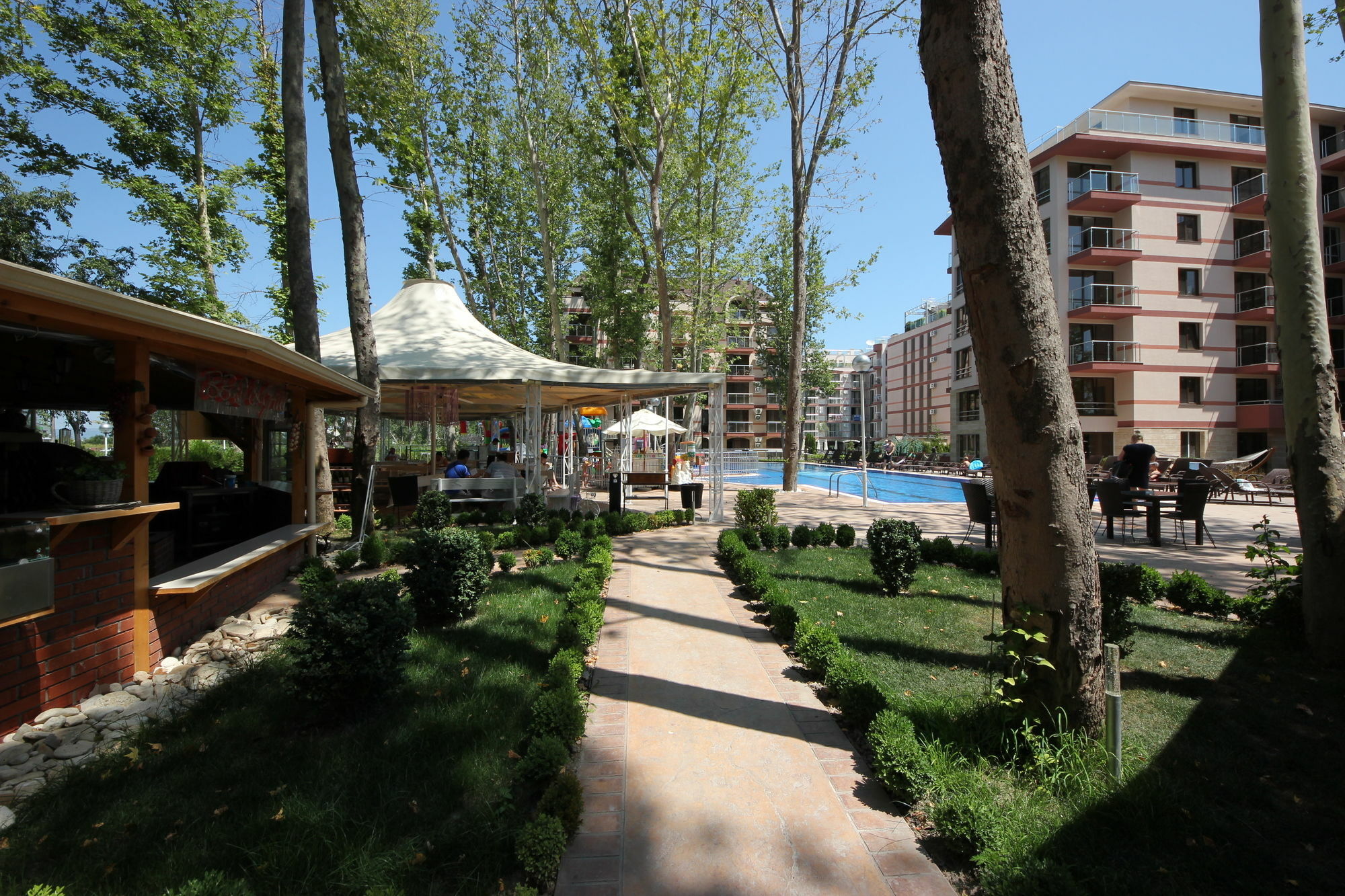 Menada Tarsis Apartments Sunny Beach Exterior foto